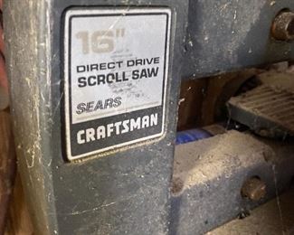 Craftsman 16” Scroll Saw