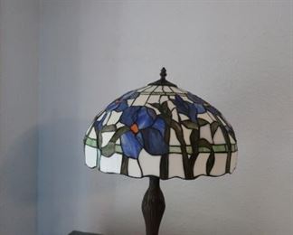 2nd  art  glass  lamp