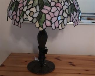 art glass  lamp