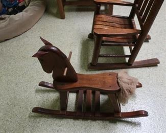 small  rocking  horse