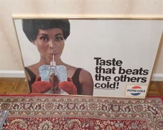 vintage  Pepsi cardboard