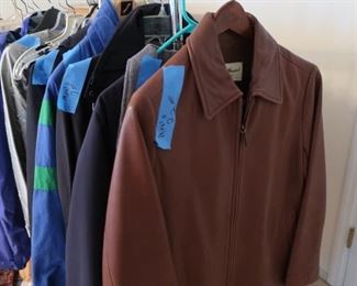 men's  coats  and  jackets   size  medium