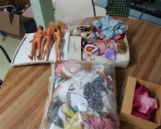 barbie  dolls  and  clothes