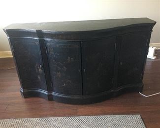 Asian feel large cabinet with tons of storage