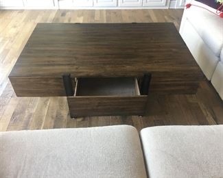 Large Coffee table with storage