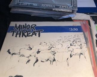 Extremely Rare Minor Threat Vinyl!!! All original!!!!