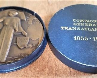 Compagnie Generale Transatlantique Medal, The French Line