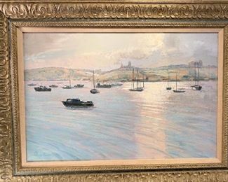 Perry Nichols oil on canvas