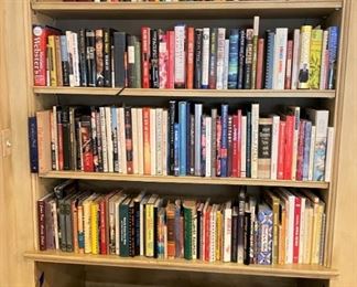 Books, coffee table books, cookbooks, Annuals with famous people!