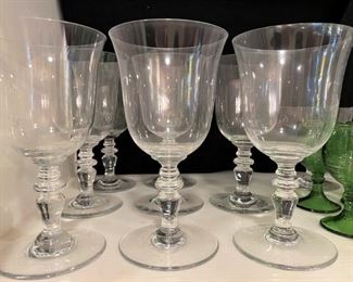 Baccarat “Provence” wines, waters & champagnes