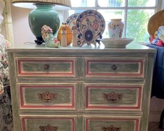 Love this painted chest!