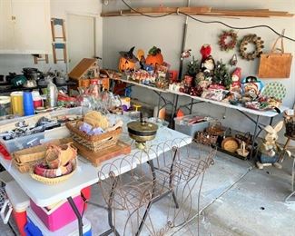 Full garage! Tools, seasonal, small appliances