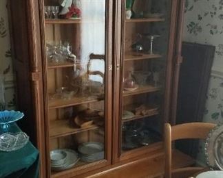 Another walnut Victorian Bookcase