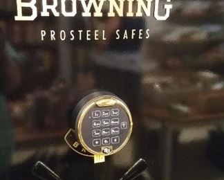 Close up of Prosteel Browning Safe
