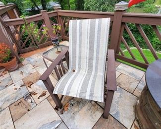 Outdoor Chair and Table