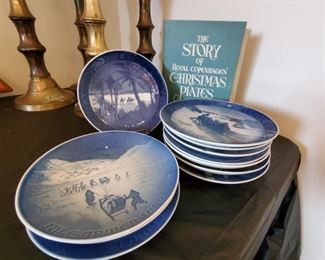 Royal Copenhagen Christmas Plate Collection