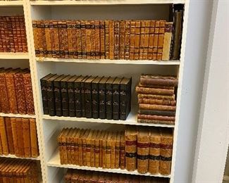 Antique Leather books