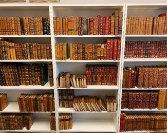 Antique Leather books