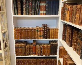 Antique Leather books