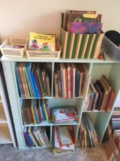 Lots of children's books- mostly vintage