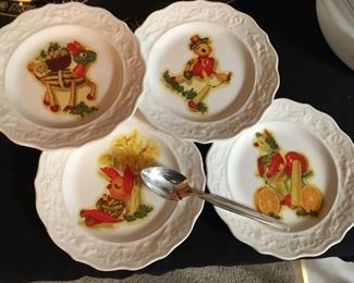 funky appetizer plates