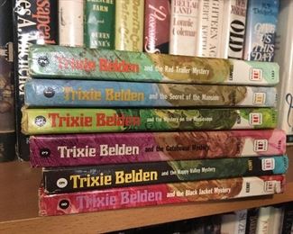 Trixie Belden books. Also, Nancy Drew, Hardy Boys, Bobbsey Twins, & MORE!