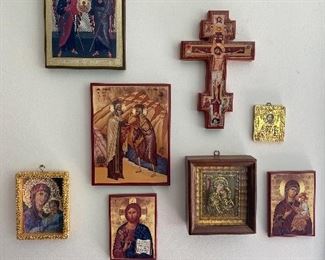 Collection of Russian icons