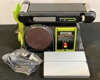 Located in: Chattanooga, TN
MFG Ryobi
Model BD46016
Ser# FG20481D0389616
Power (V-A-W-P) 120V - 60Hz - 4.3A
Belt And Disc Sander
Tested Works
3600 RPM
**Sold As Is Where Is**