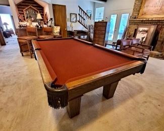 Olhausen Slate Pool Table--Great Condition