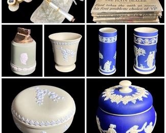 Jet Woodworking Bandsaw, Grizzly 15In Planer,  Awesome Shop Table, LG Electric Washer & Dryer, Antique Jacquard Coverlet 1839, Antique Sir Walter Scott Books, Railroad Lantern, Wood River Wood Turning Tools, Vintage Needlepoint Chairs, Vintage Quilts, Wedgwood Jasperware, Etc.
