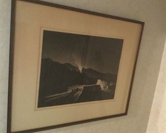 Gene Kloss Penetente Fires Soft Etching  $1,000 (bids accepted)