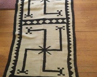 Small Native American Indian Rug 28” x 24”. $150.00