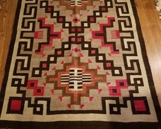 Native American Indian Rug 44" x 62"  $800 (bids accepted)