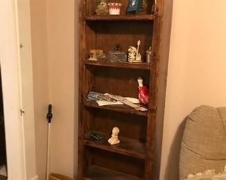 Hand made tall single bookcase