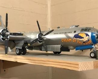 Cream of the crop model airplane 