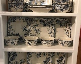 222 Fifth PTS International 
Adelaide Blue Fine China 
