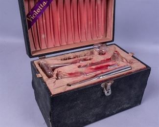 Antique Quack Medical Device w Orig Case