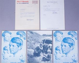 Robert F Kennedy Archive w TLS and Memorial Brochures
