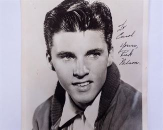 Autograph Signed Photograph of Rick Nelson