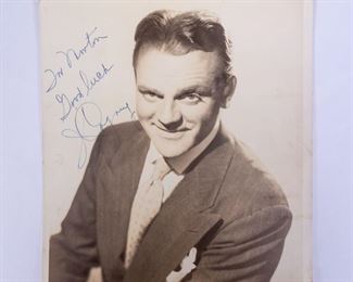 Autograph Signed Photograph of James Cagney
