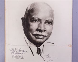Autograph Signed Print William Christopher Handy
