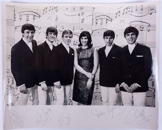 Autographed Signed Photo of Dave Clark Five Band