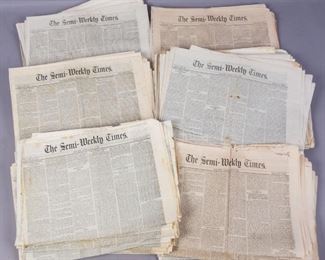 85 Orig 1863 Civil War New York Times Newspapers