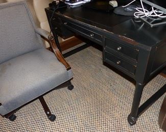 Desk chair and writing desk