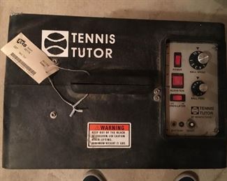 Tennis Tutor Ball Shooter