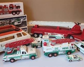 Vintage Toy Trucks and Hess Collectibles