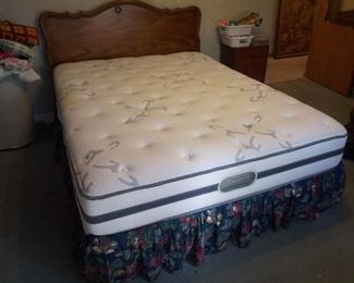Queen sized bed