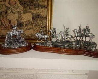 Pewter signed Polland