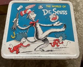 Dr.  Seuss Lunch Box with Thermos.  $75