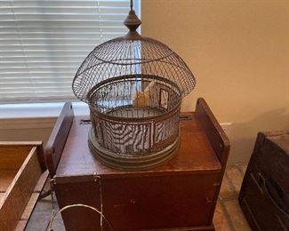 Old Bird Cage $35